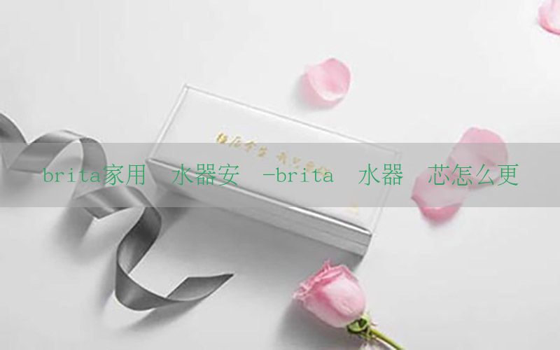 brita家用净水器安装-brita净水器滤芯怎么更换