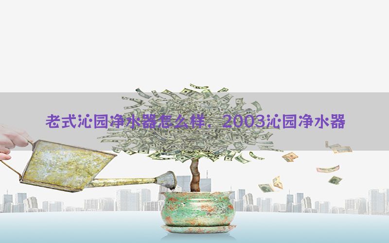 老式沁园净水器怎么样，2003沁园净水器