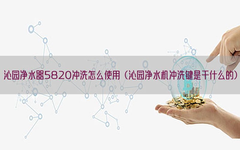 沁园净水器5820冲洗怎么使用（沁园净水机冲洗键是干什么的）